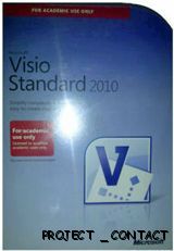 Microsoft Visio Office Standard 2010 Full Version AE Edition Retail