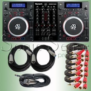 Numark Mixdeck Quad 4 Channel USB MIDI DJ Controller Pkg New Extended