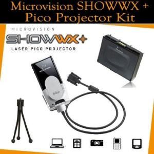 Microvision SHOWWX+ Laser PicoP Projector , VGA Dock, Extra Battery