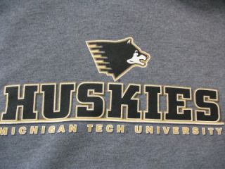 Michigan Tech University Hoodie s Jansport Gray Pullover Sweatshirt