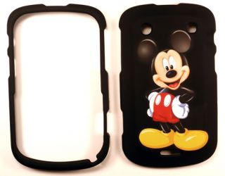 Mickey Mouse   Black   Blackberry Bold 9930 Faceplate Case Cover Snap