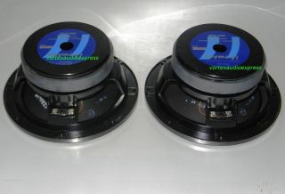 8MI100 1000 Watts Pro Car Stereo Mid Range Audio Speakers Pair