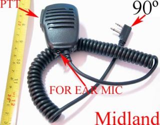 Speaker Mic for Midland LXT GXT FRS AVP1 Mleba Radio F