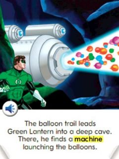 Fisher Price iXL Learning System Software Green Lantern 3D