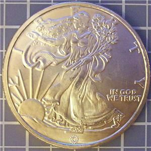 31.1 grams .999 PURE fine silver round bullion THE ORIGINAL WALKING