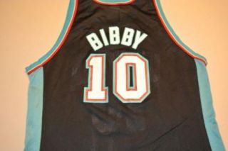 Mike Bibby Vancouver Grizzlies Jersey Champion Size 48 Memphis