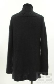 Michael Michael Kors Slate Gray Wool Knit Cardigan Size Small