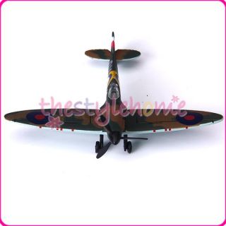 100 Classic Fighter Plane Combat Spitfire Military Jet Airplane Model