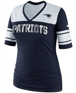 Nike NFL Womens T Shirt, New England Patriots Touchdown Football Tee