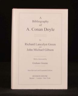 2000 A Bibliography of Conan Doyle Green and Gibson Dustwrapper
