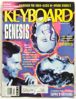 Genesis Phil Collins Tony Banks Mike Rutherford Frank Zappa