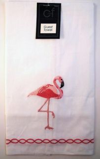 Tropical Pink Flamingo Mingo Kitchen Towel