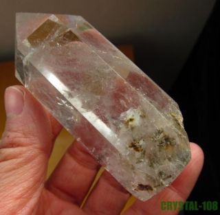 148G 3 31 Natural Mineral Quartz Rock Crystal Point Polished