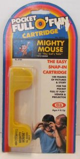 Mighty Mouse Ideal Pocket Full O Fun Cartridge 1979