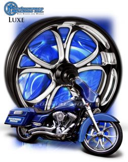 Performance Machine Luxe Motorcycle Wheel Harley Streetglide Roadglide