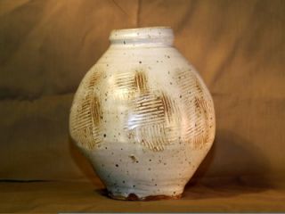 Large Museum Qty Warren Mackenzie Studio Mingei Pottery Vase Shoji