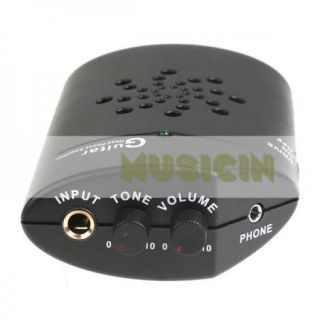 Portable Audio Guitar Bass Mini Amplifier Clip Amp Headphone Speaker