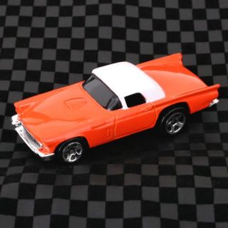 2008 Hot Wheels Mystery 1957 Ford Thunderbird T Bird Pink Coral