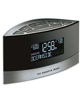 Sharper Image EC B100A Clock, Sound Soother Alarm Clock   Personal
