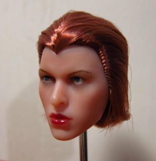 Milla Jovovich 1/6 Head Sculpt @ Hot Toys HeadPlay Resident Evil Alice