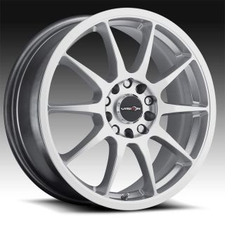 16 inch 5x100 5x4 5 Silver Wheels Rims 4 Lug Acura Nissan Honda