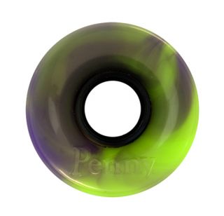 New Penny Skateboard Wheels for Your 27or 22 Cruiser Green w Purple