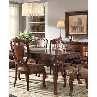 Royal Manor Dining Room Furniture, 7 Piece Set (Table, 4 Side Chairs