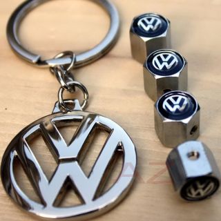 3DLV Key Chain Locking Valve Caps Rims VW Volkswagen GTI Golf Jetta
