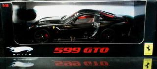Ferrari 599 GTO Hot Wheels Elite Diecast 1 18