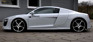 Prior Design Audi R8 Front Lip Splitter Spoiler Carbon Fiber V8 V10
