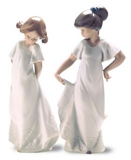 Nao by Lladro Collectible Figurine, How Pretty & How Shy Figurines