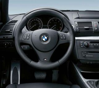 BMW Genuine M Steering Wheel Cover Trim Black 1/3 Series X1