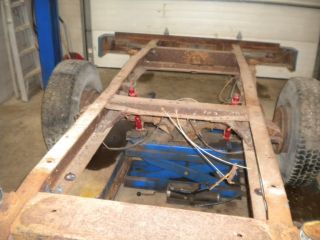 Ford Truck Frame High Boy Long Bed 4x4 Chassis Axles