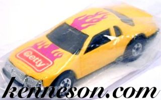 Thunderburner Getty Yellow Hot Wheels 1990 Bag Promo