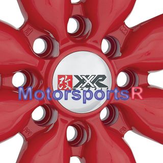 15 8 XXR Red 513 Wheel Rims Toyota AE86 Scion XA XB JDM