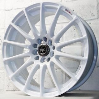 COUPE JOHN COOPER WORKS WOLFRACE PROLITE WHITE WHEELS & TYRES 4x100