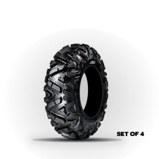 GBC Dirt Tamer 4 Tire Set (2) FRONT AR122936 27x9 12 (2) REAR AR122226