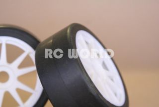 RC 1 8 Car Buggy Truck Tires Wheels Rims Slicks Package