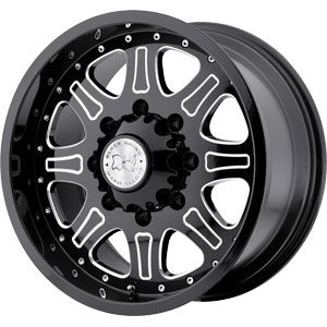 New 17X9 5 127 Sinreel Black Ball Cut Macined Wheel/Rim
