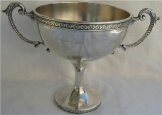 Vintage LOVING CUP TROPHY 1959 FT. LAUDERDALE PAIRS WINNER Prize DODGE