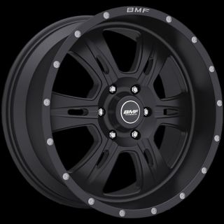 Black BMF Rehab Wheels 6x135 0 Lifted Ford Expedition F 150