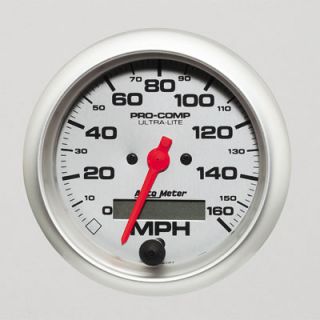 Lite Series Speedometer 0 160 MPH 3 3 8 Dia Electrical 4488