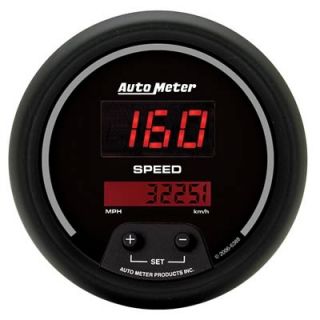Comp Digital Series Speedometer 0 160 MPH 3 3 8 Dia Electrical