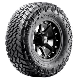 17 Black Rims Tires 8x165 Hummer Chevy Dodge Nitto Trail Mud 285 70