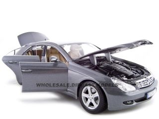 Mercedes CLS Class Grey 1 18 Diecast Model Car