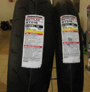 BT016 Motorcycle Tires Sz Front 120 70 R17 Rear 180 55 R 17