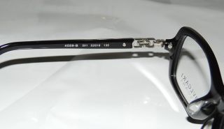 New Bvlgari 4059B 501 Eyeglasses Frames Authentic 52mm Black