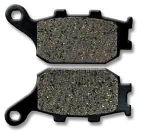 Brand New High Quality KEVLAR front + rear brake disc pads (3 sets) .