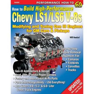 SA86 Book How to Build High Performance Chevy LS1/LS6 V8s 160 Pages Ea