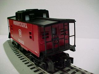 Lionel PRR Caboose 6 30096 MTH Train Rolling Stock Model Red O Gauge 6